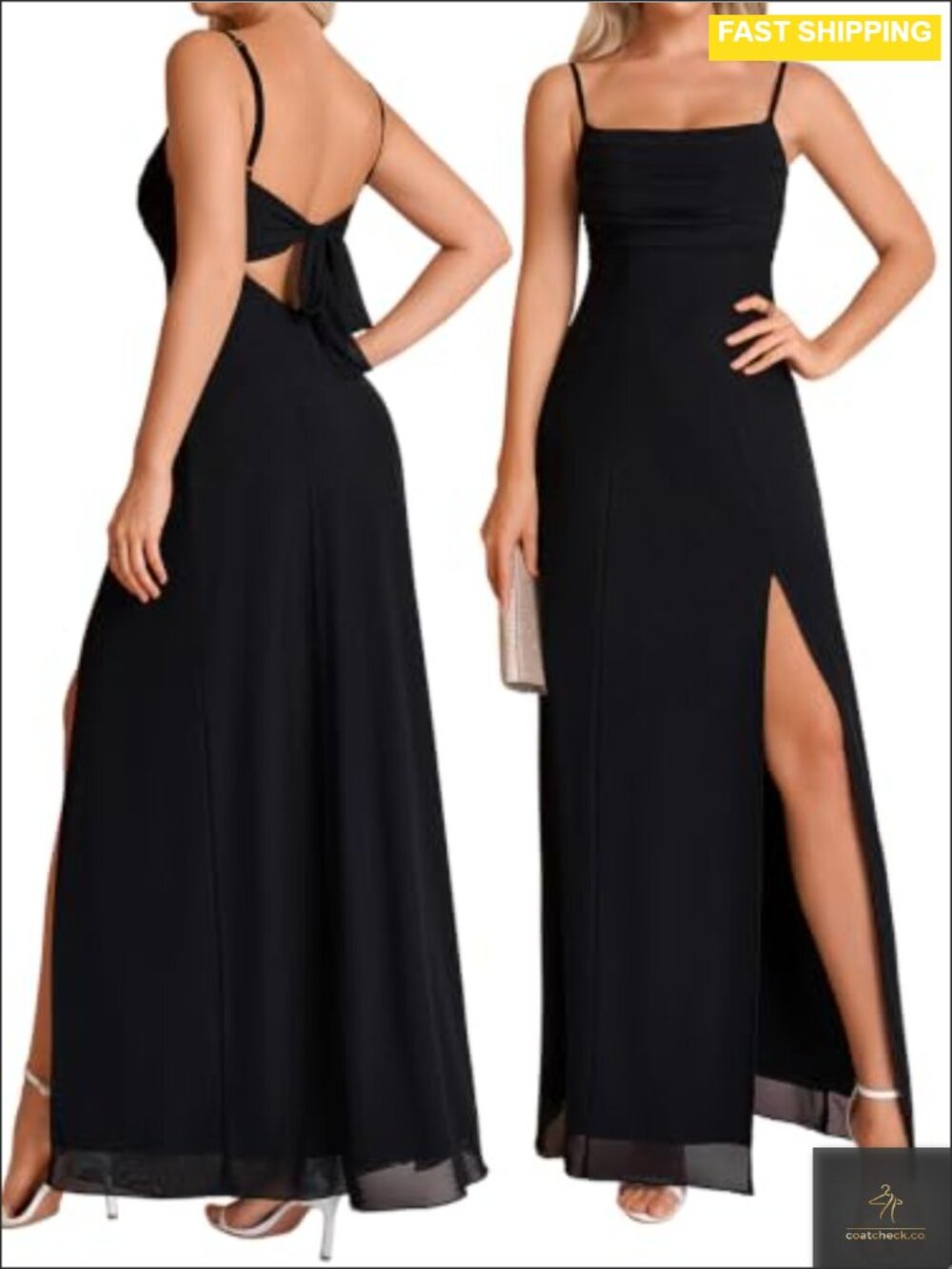 Lunaeu Floral Mesh Bodycon Maxi Dress with Slit and Bow Tie Back